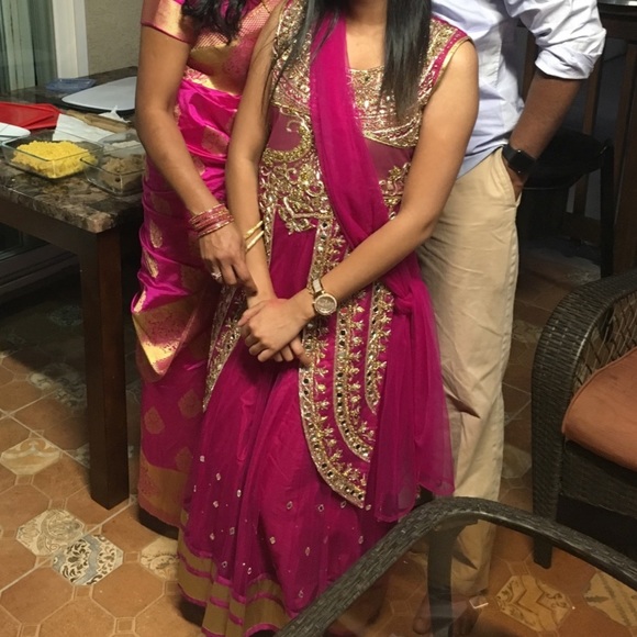 Pink Anarkali - Picture 3 of 5